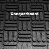 Chequerboard Rubber Mat 115x175 cm